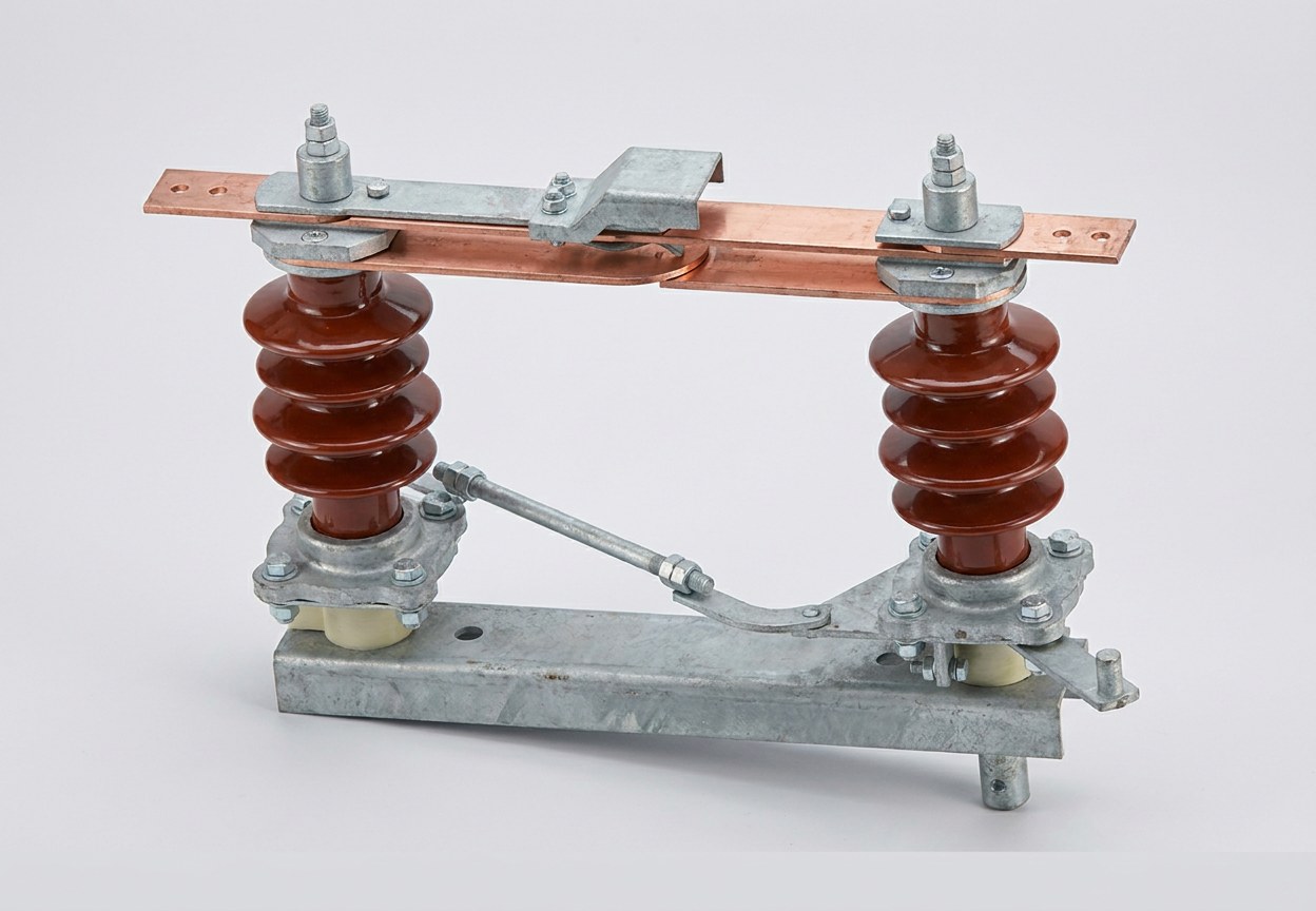 Наружный высоковольтный разъединитель GW4-10/15-B (10/15kV, с защитой от птиц)