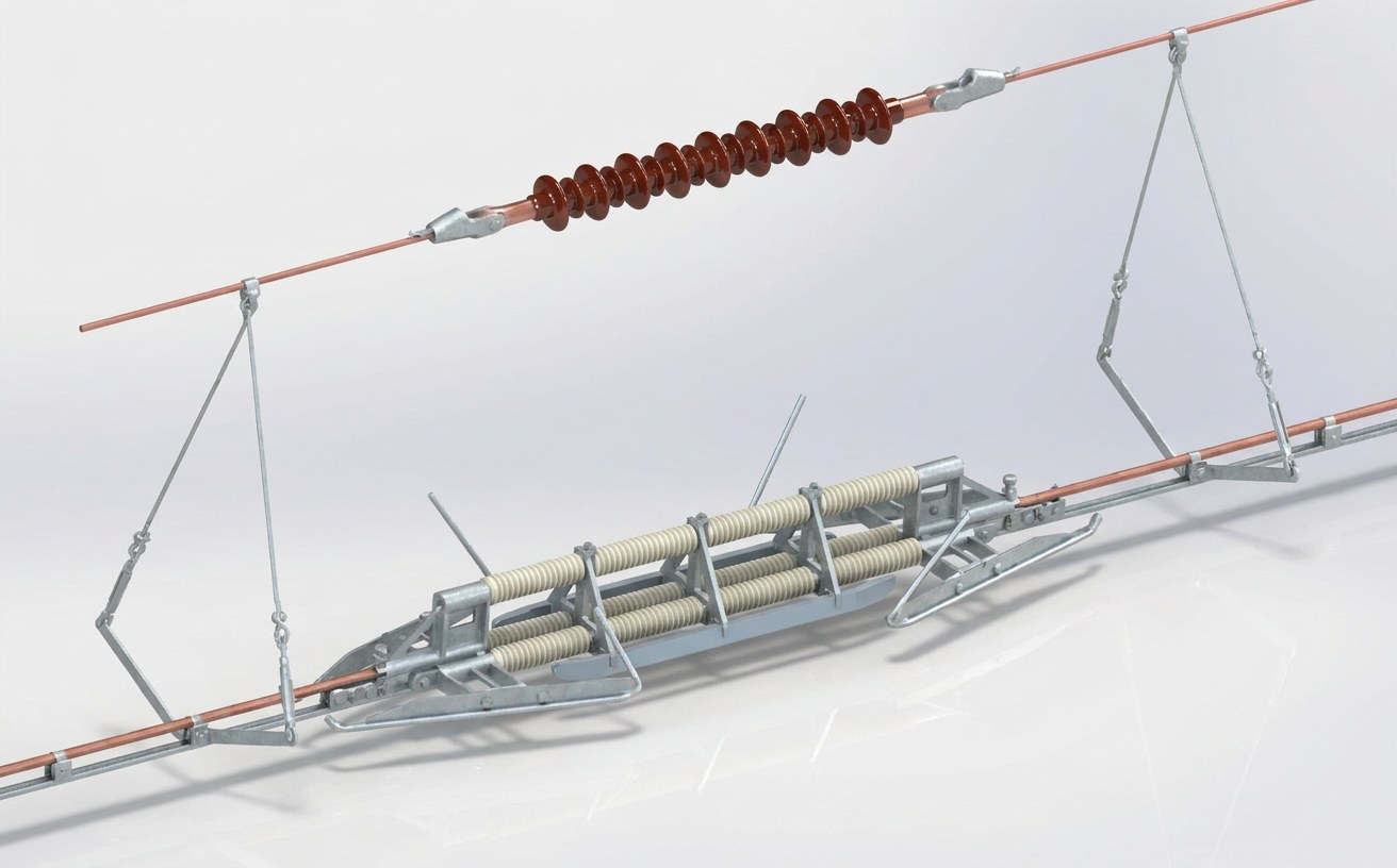 Изолятор нейтральной вставки XFXP-1.8T-2019 (25kV/≤160km/h)