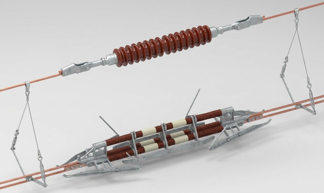 Изолятор нейтральной вставки XFXP-1.8T-2021 (25kV/≤160km/h)